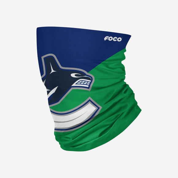 Youth Vancouver Canucks NHL Hockey Team Gaiter Scarf Face Covering Head Band Mask
