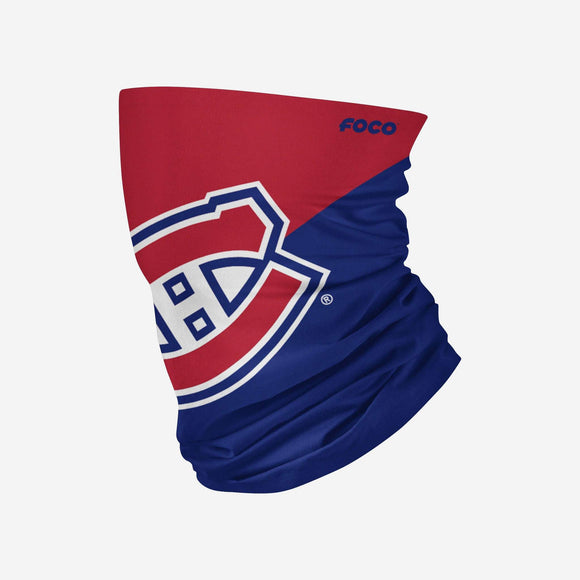 Youth Montreal Canadiens NHL Hockey Team Gaiter Scarf  Face Covering Head Band Mask