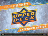 2020/21 Upper Deck Extended Series Hockey 7-Pack Blaster Box 6 Packs Per Box, 8 Cards Per Pack