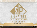 2020/21 Upper Deck SP Signature Edition Legends Hockey Hobby Box 18 Packs Per Box, 5 Cards Per Pack