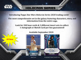 Topps 2020 Star Wars Holocron Series Hobby Box 18 Packs Per Box, 8 Cards Per Pack