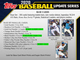 2020 Topps Update Series Baseball Hobby Box 24 Packs Per Box, 14 Cards Per Pack