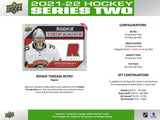 2021/22 Upper Deck Series 2 Hockey Tin 8 Packs Per Box, 8 Cards Per Pack