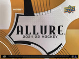 2021/22 Upper Deck Allure Hockey Hobby Box 8 Packs Per Box, 8 Cards Per Pack