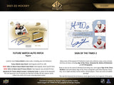 2021/22 Upper Deck SP Authentic Hockey Hobby Box 10 Packs Per Box, 9 Cards Per Box