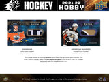2021/22 Upper Deck SPx Hockey Hobby Box 4 Packs Per Box, 1 Card Per Pack
