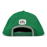 Saskatchewan Roughriders CFL Football New Era Sideline 9Fifty Green Snapback Cap Hat
