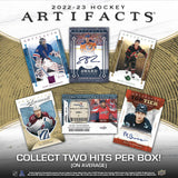 2022/23 Upper Deck Artifacts Hockey Hobby Box 8 Packs per Box, 4 Cards per Pack