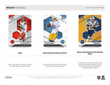 2021 Panini Mosaic Football Hobby Box 10 Packs Per Box, 15 Cards Per Pack
