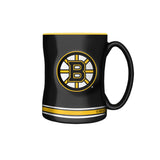 Boston Bruins Primary Logo Yellow Black NHL Hockey 14oz Sculpted C-Handle Mug