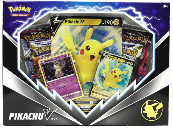 Pokemon Pikachu V Box Trading Card Game