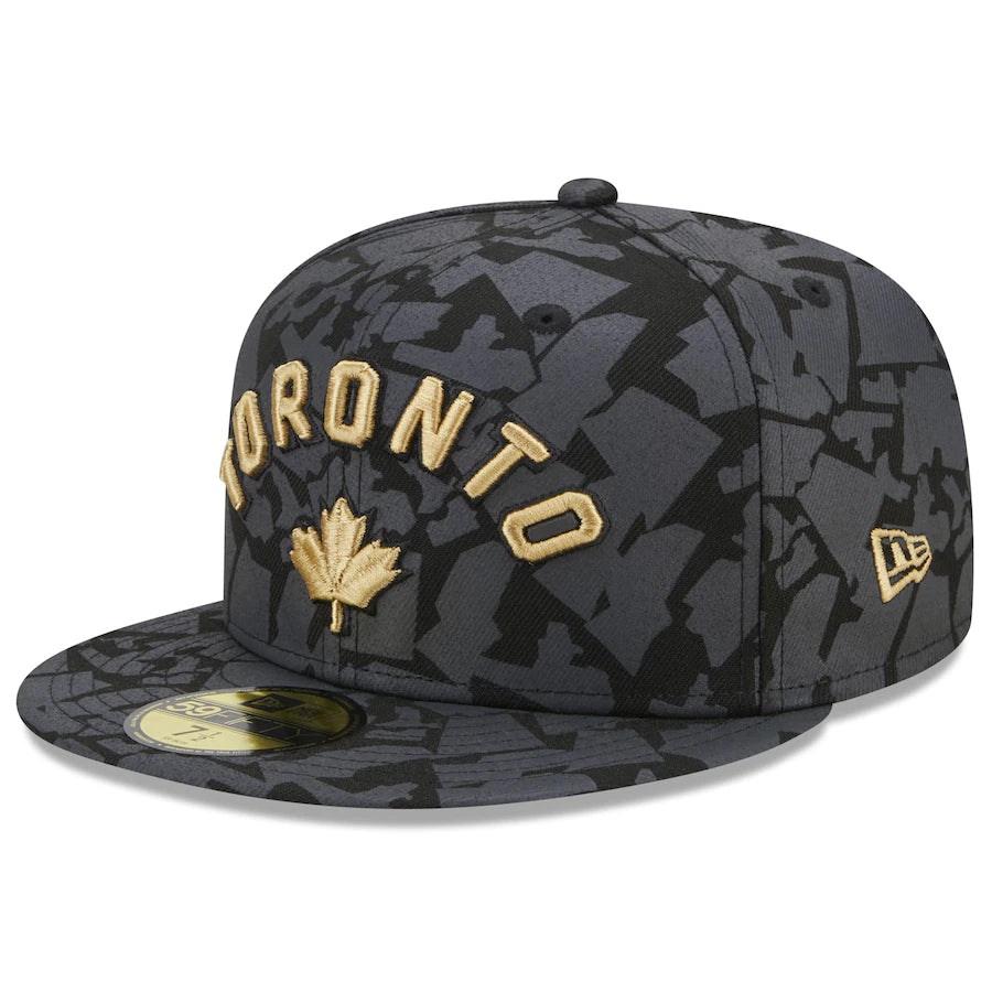 Men's New Era Charcoal Toronto Raptors 2022/23 City Edition - 59FIFTY ...