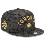Men's New Era Charcoal Toronto Raptors 2022/23 City Edition - 9FIFTY Snapback Adjustable Hat