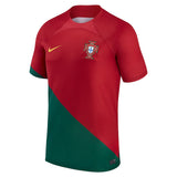 Portugal National Team Nike 2022/23 Home Breathe Stadium Replica Blank Jersey - Red