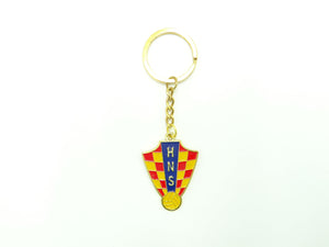 National Team Croatia European Euro Soccer Football Keychain Keys Ring Chain