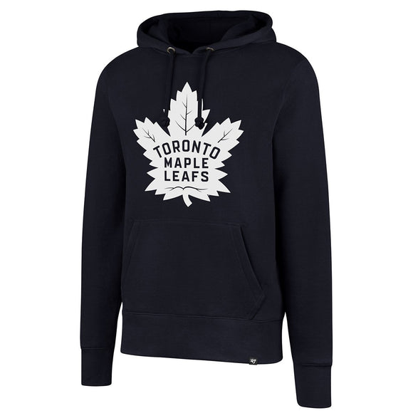 Men's Toronto Maple Leafs Imprint Headline White Logo Pullover Navy Hoodie - Bleacher Bum Collectibles, Toronto Blue Jays, NHL , MLB, Toronto Maple Leafs, Hat, Cap, Jersey, Hoodie, T Shirt, NFL, NBA, Toronto Raptors