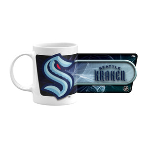Seattle Kraken 11oz. Team Logo Ceramic NHL Hockey C-Handle Mug
