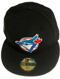 Toronto Blue Jays New Era 59fifty 1993 World Series Patch Fitted Custom Black Hat Cap