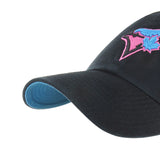 Men's Toronto Blue Jays 47 Brand Ocean Drive Clean Up Adjustable Buckle Cap Hat