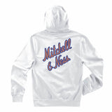 Men's Mitchell & Ness Space Jam Tune Squad Shadow White Hooded Sweatshirt