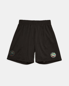 Frank White Notorious B.I.G Collection "Be Noble" Black Shorts by Mitchell & Ness