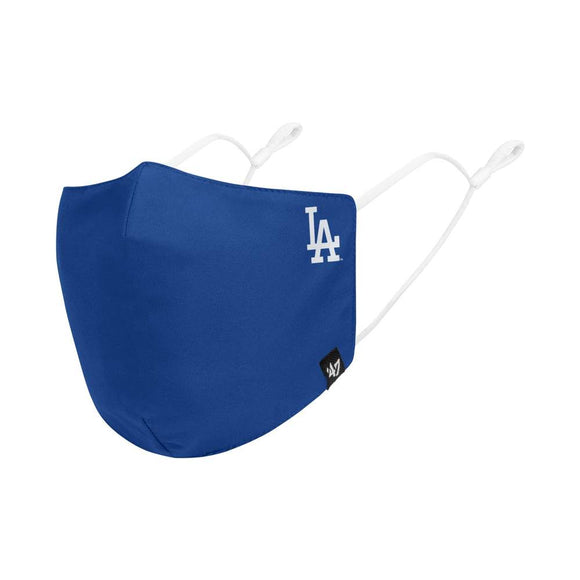 Adult Los Angeles Dodgers MLB Baseball '47 Brand Team Colour Adjustable Face Covering