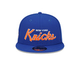 Men’s NBA New York Knicks New Era Script 9FIFTY Snapback Hat – Royal