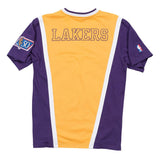 Men's Los Angeles Lakers 1996-97 Authentic Shooting Shirt Mitchell & Ness Hardwood Classics Jersey