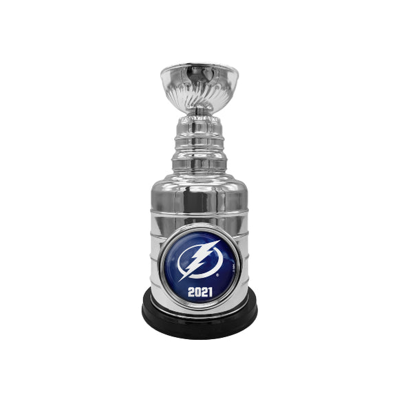 Tampa Bay Lightning NHL Hockey 2021 Stanley Cup Champions 3.25'' Replica Metal Stanley Cup