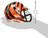 NFL Football Riddell Cincinnati Bengals Mini Revolution Speed Replica Helmet