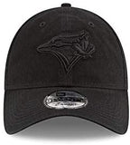 Men's Toronto Blue Jays New Era Black 9TWENTY Core Classic Twill Adjustable Hat