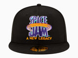 Men's Space Jam: A New Legacy Primary Logo Black New Era 59FIFTY Fitted Cap Hat