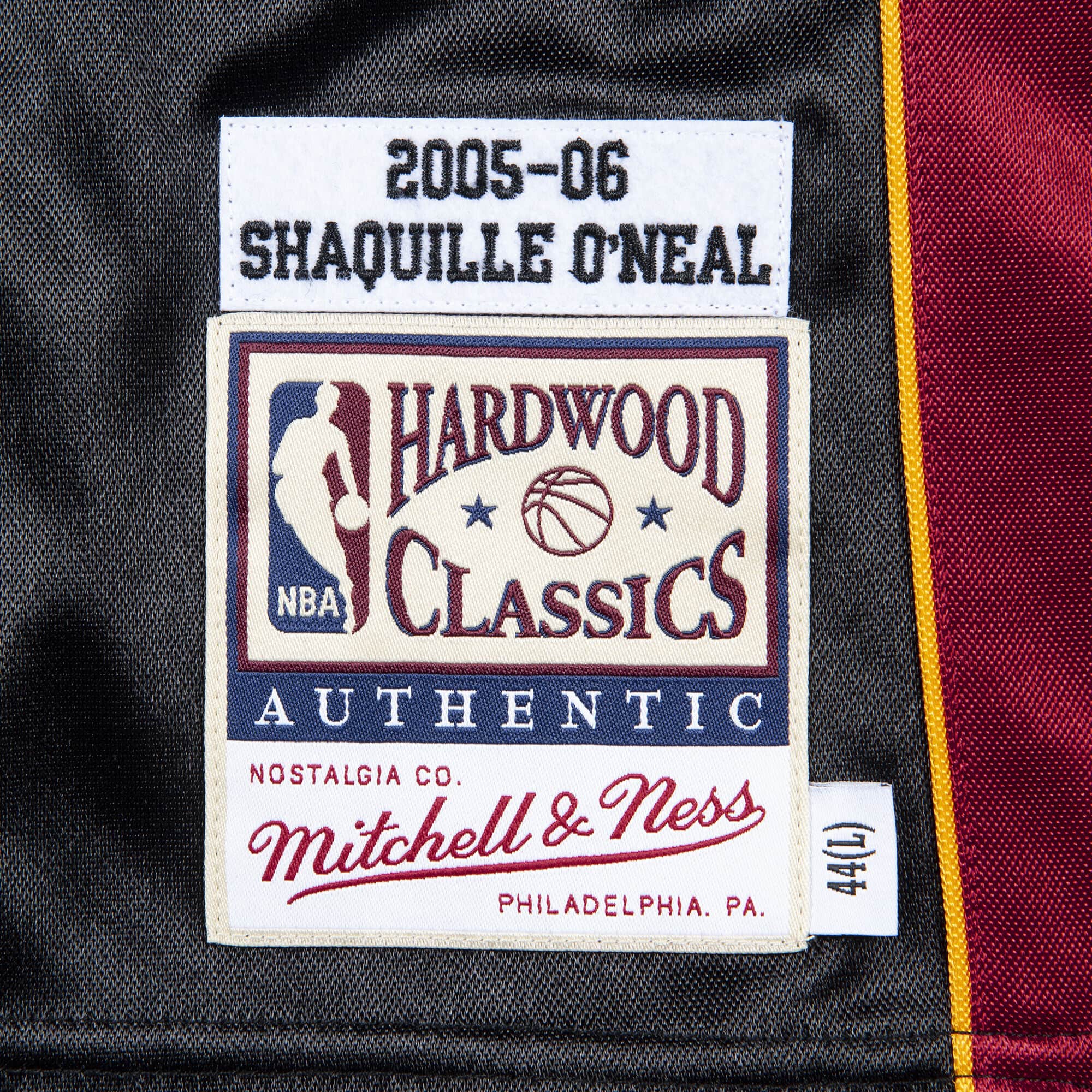 Shaquille O'Neal Miami Heat Mitchell & Ness Youth 2005-06 Team