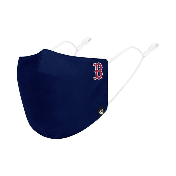Adult Boston Red Sox MLB Baseball '47 Brand Team Colour Adjustable Face Covering