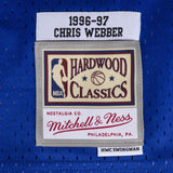Men's Washington Bullets Chris Webber Mitchell & Ness Navy Hardwood Classics Swingman Jersey