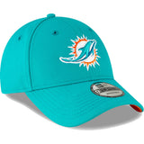 Miami Dolphins New Era Men's Teal The League 9Forty NFL Football Adjustable Hat