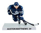 NHL Auston Matthews 6" Player Replica - Toronto Maple Leafs Action Figure - Bleacher Bum Collectibles, Toronto Blue Jays, NHL , MLB, Toronto Maple Leafs, Hat, Cap, Jersey, Hoodie, T Shirt, NFL, NBA, Toronto Raptors