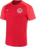 Youth Team Canada Soccer Nike 2021/22 Red Home Blank Player Replica Jersey