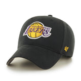 Youth Los Angeles Lakers MVP Black Hat Cap Adjustable Strap One Size Fits Most