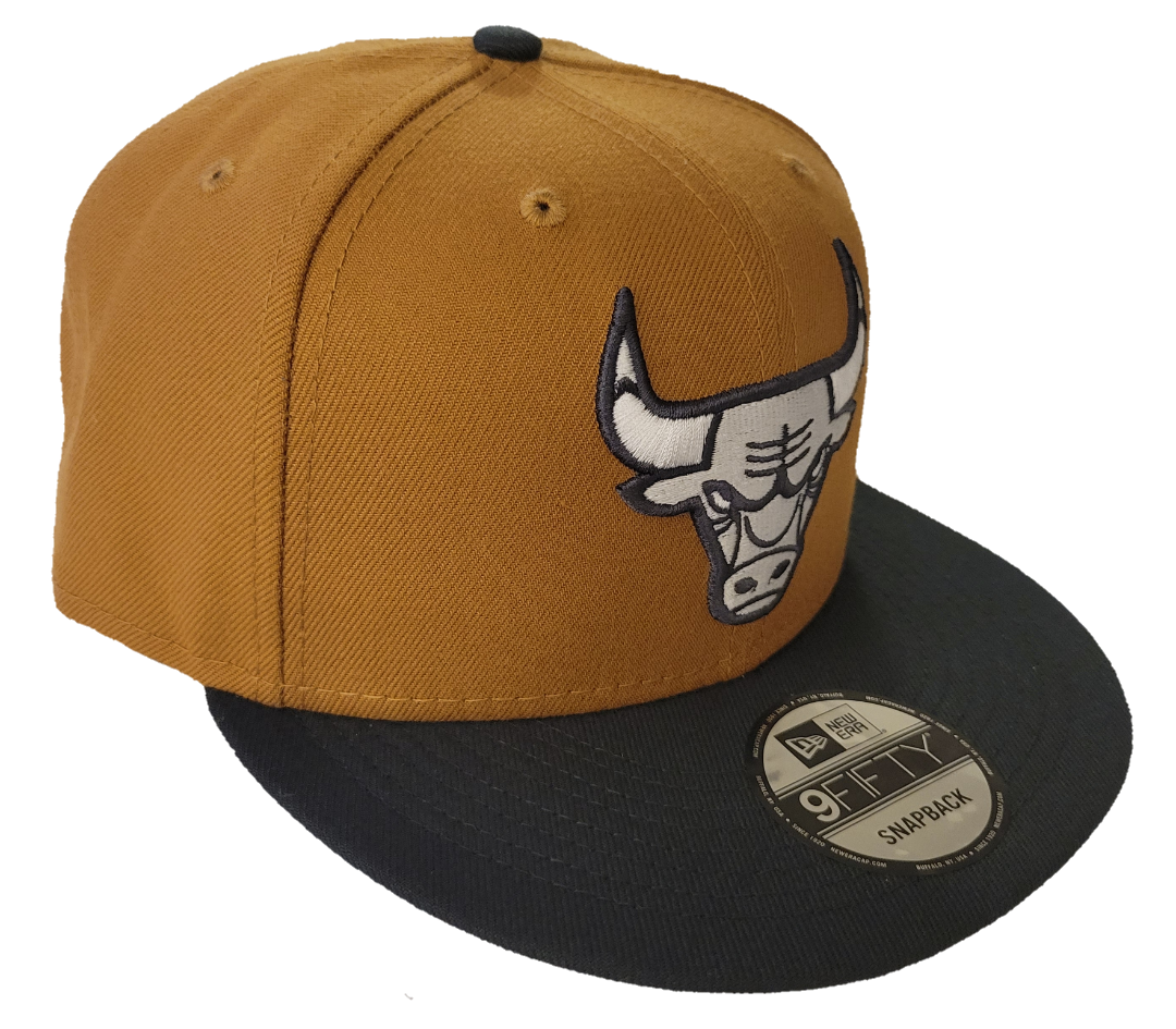 Chicago Bulls New Era Color Pack 9FIFTY Snapback Hat - Olive/Brown