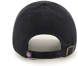 Men's Los Angeles Lakers '47 Clean Up Black Hat Cap NBA Basketball Adjustable Strap