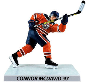 NHL Connor McDavid 6-Inch Player Replica Action Figure - Edmonton Oilers - Bleacher Bum Collectibles, Toronto Blue Jays, NHL , MLB, Toronto Maple Leafs, Hat, Cap, Jersey, Hoodie, T Shirt, NFL, NBA, Toronto Raptors