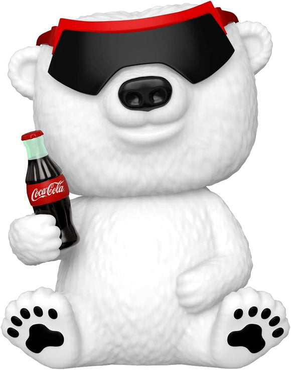 FunKo Pop! 90's Coca Cola Polar Bear with Bottle  #158 Toy Figure Brand Ad Icons