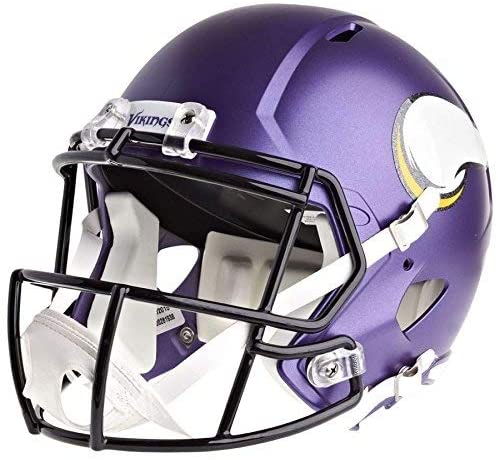 NFL Football Riddell Minnesota Vikings Full Size Revolution Speed Replica Helmet