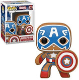 Funko Pop! Marvel: Gingerbread Captain America # 933 Figure