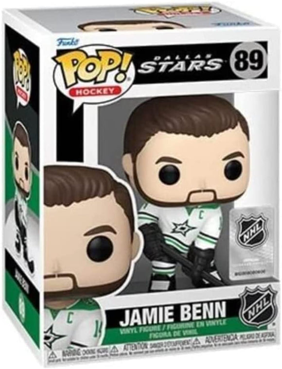 FunKo Pop! Hockey Dallas Stars Jamie Benn #89 NHL Hockey - White