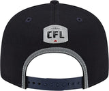 Toronto Argonauts CFL Football New Era Sideline 9Fifty Black Snapback Cap Hat