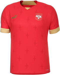 Men's Serbia National Team Puma 2022/23 World Cup Home Replica Jersey - Red