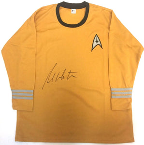 Star Trek Signed Shirt Actor William Shatner Captain James T Kirk Prop Uniform - Bleacher Bum Collectibles, Toronto Blue Jays, NHL , MLB, Toronto Maple Leafs, Hat, Cap, Jersey, Hoodie, T Shirt, NFL, NBA, Toronto Raptors