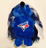 Toronto Blue Jays Fluffy Hedgehog Teddy Bear Plush Toy Forever Collectibles - Bleacher Bum Collectibles, Toronto Blue Jays, NHL , MLB, Toronto Maple Leafs, Hat, Cap, Jersey, Hoodie, T Shirt, NFL, NBA, Toronto Raptors